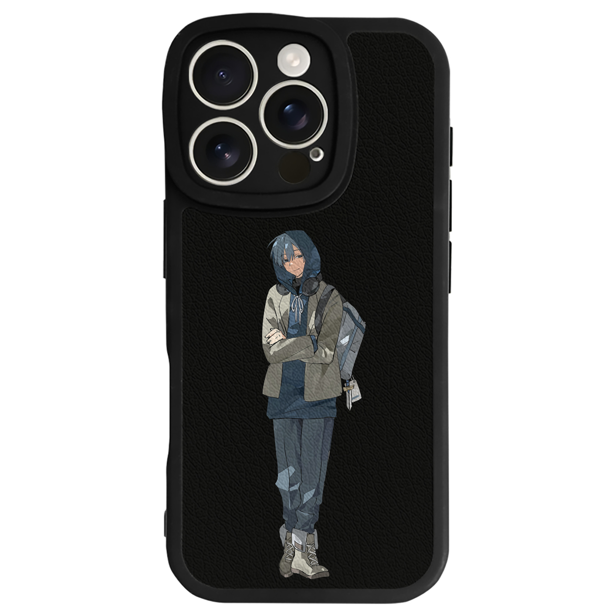 （画像用） 葬送のフリーレン Frieren 【iPhone 16シリーズ対応】シリコンスマホケース（レザー調） 材質：シリコン